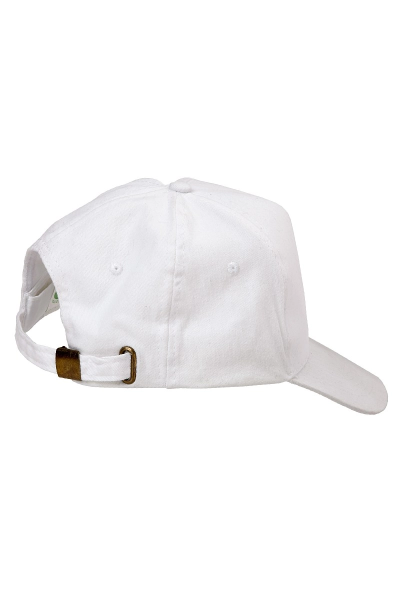Бейсболка классическая (белый)