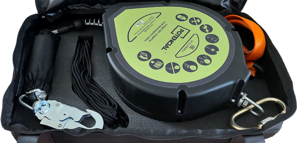 Блокирующее устройство Т-25 втягивающего типа из металлического троса с КР-04