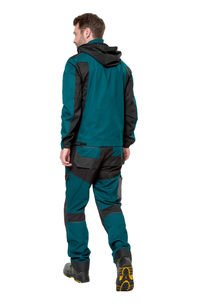 Куртка СНЕЙК (т.бирюзовый/черный)