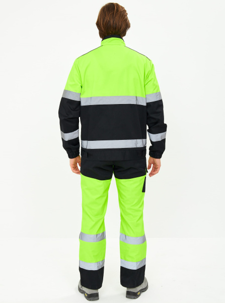 Костюм сигнальный PROFLINE SPECIALIST-2 с ПК (желтый/черный)