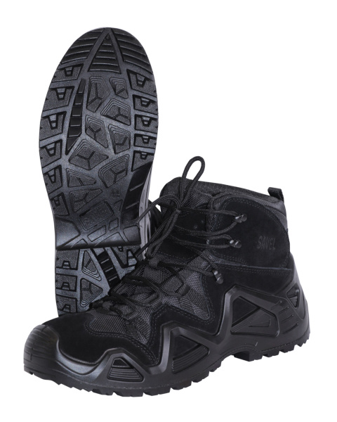 Ботинки СИРИУС-ДОЗОР ПУ-Нитрил замша (черный)