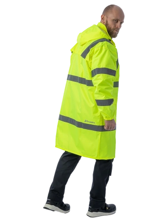 Плащ-дождевик BRODEKS KS252 сигнальный (желтый)
