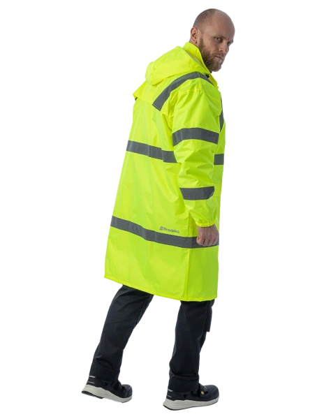 Плащ-дождевик BRODEKS KS252 сигнальный (желтый)