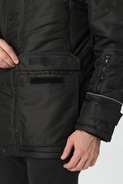 Куртка АЛЯСКА-ЛЮКС зимняя (черный)