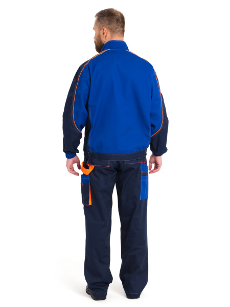Костюм КОСТА, с БР (василёк/синий/оранжевый)