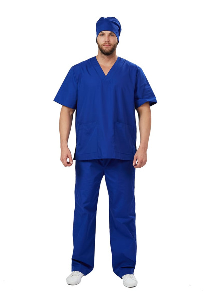 Костюм Хирургический универсальный (васильковый)