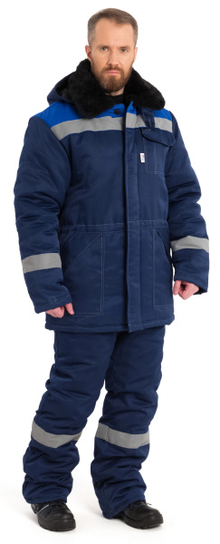 Костюм ЛЕГИОН зимний с БР (синий/василек)