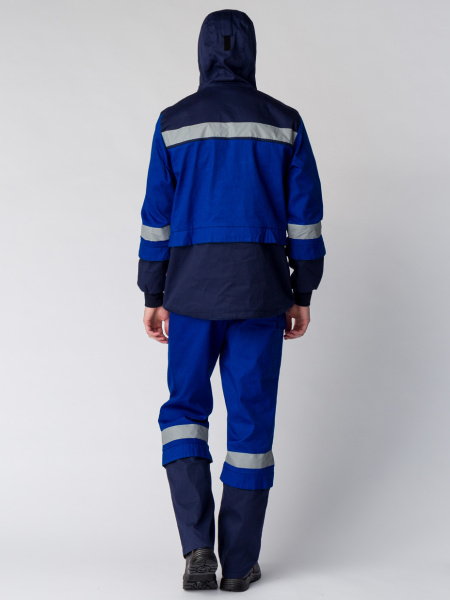 Костюм ИМПУЛЬС с БР противоэнцефалитный антигнус (т.синий/васильковый)