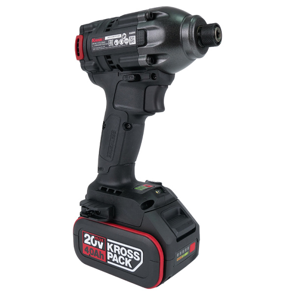 Аккумуляторный винтоверт KRESS KU290 20В 230Нм 2х4А/ч