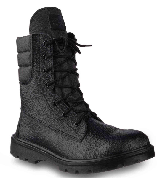 Ботинки АРСЕНАЛ ПУ нат.кожа иск.мех с ТП (черный)