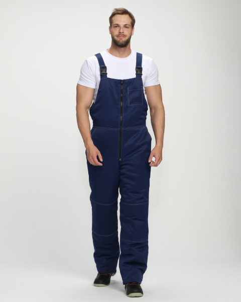 Костюм ФЛОФТ-2 зимний с ПК (т.синий/васильковый)