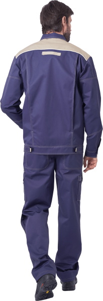 Костюм ДОКЕР с ПК (т.синий/бежевый)