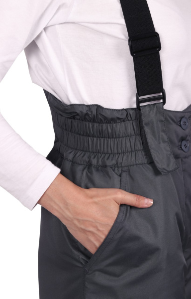 Брюки ВИРАЖ НЕО женские зимние (т.серый)