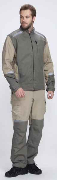 Куртка ЧЕЛСИ (хаки/бежевый)