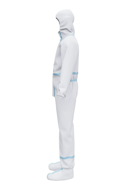 Комбинезон VEGAPRO ULTRA химической защиты одноразовый с бахилами (белый)