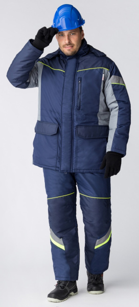 Куртка PROFLINE SPECIALIST зимняя (серый/т.синий)