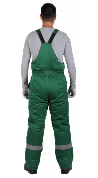 Полукомбинезон RONTA PL241 зимний (т.зеленый)