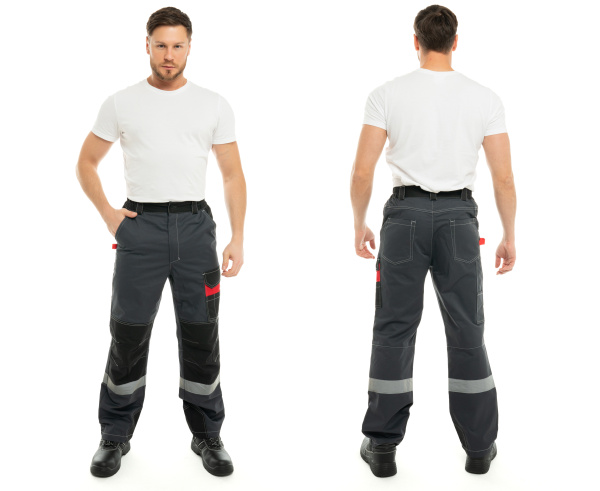 Костюм ФОРМУЛА КОТТОН ФБ1 с БР (т.серый/чёрный/красный)