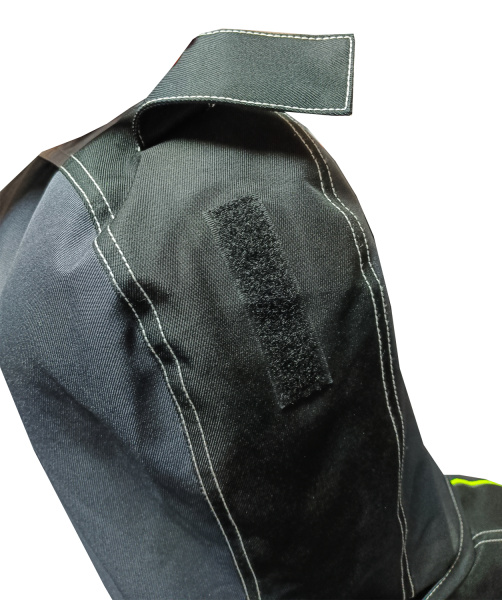 Костюм ОРЕГОН-МЕМБРАНА зимний с ПК (т. серый/черный/лимонный)