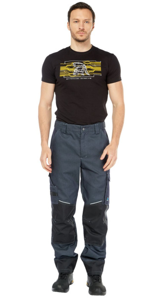 Брюки ЛЕВЕЛ (синий/черный)