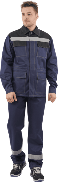 Костюм АРТЕЛЬ с БР (т.синий/черный)