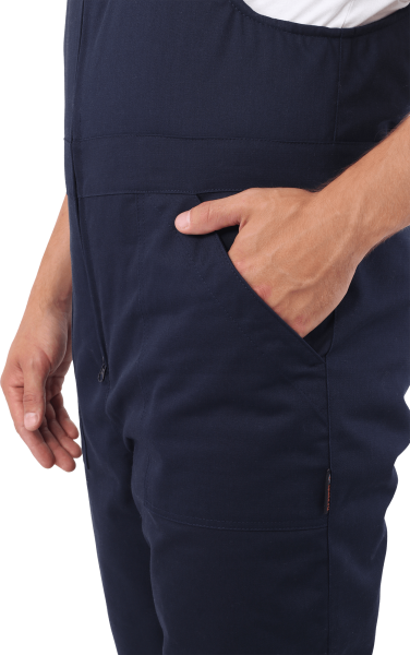 Костюм АНТИСТАТ зимний с ПК (т.синий/василёк)