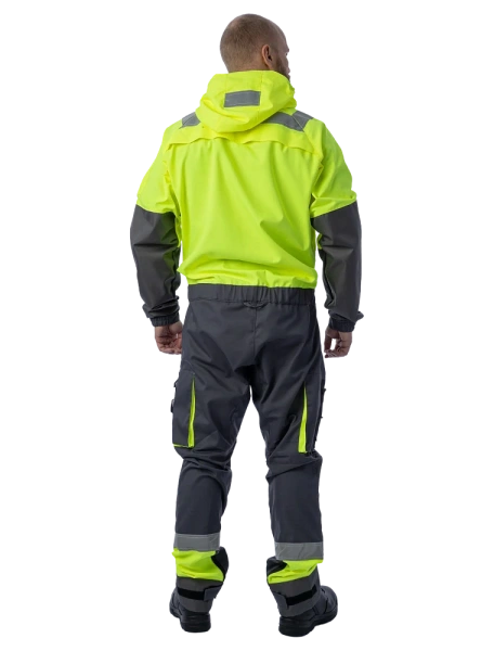 Комбинезон BRODEKS KS 503 (желтый/серый)