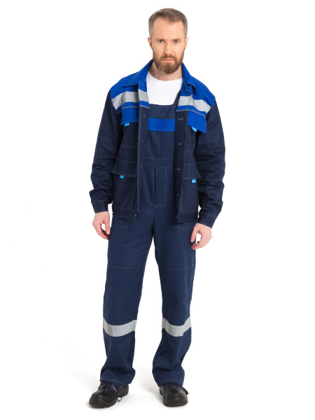 Костюм НОВА с СОП с ПК (т.синий/василёк)