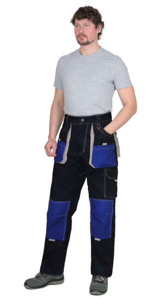 Брюки СИРИУС-ДВИН (синий/васильковый)