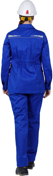 Костюм ОПЕРАТОР женский с БР (василек)