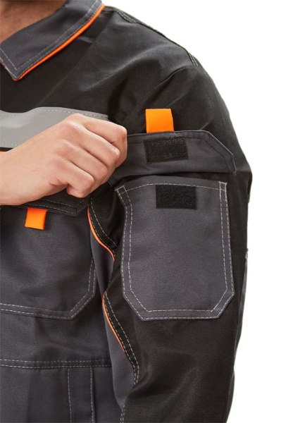 Костюм РОЛЬФ с ПК (т.серый/черный)