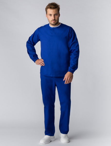 Костюм ХАССП-СТАНДАРТ с БР (васильковый)