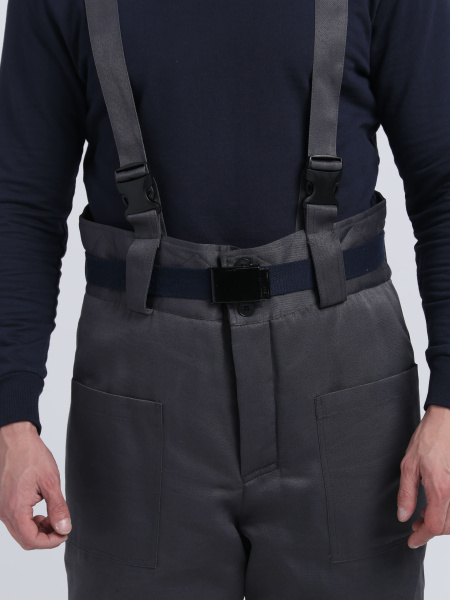 Костюм Т-УЛЬТРА СОП зимний с БР (т.серый/оранжевый)