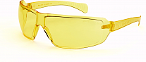 Очки UNIVET™ 553 ZERO NOISE, желтые, покрытие AS+/AF