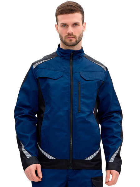 Куртка RONTA KR271 (т.синий/черный)