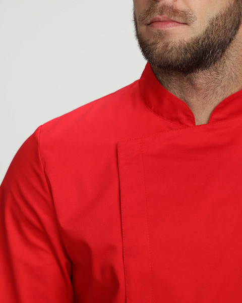 Китель повара ГАСТРО (красный)