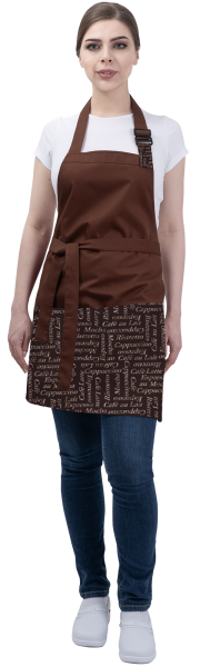 Фартук БАРИСТА (коричневый)