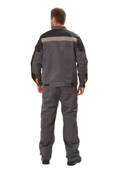 Костюм РОЛЬФ с ПК (т.серый/черный)