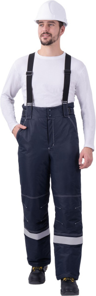 Костюм СТАРАТЕЛЬ ИМПОРТ зимний с БР (синий/василёк)