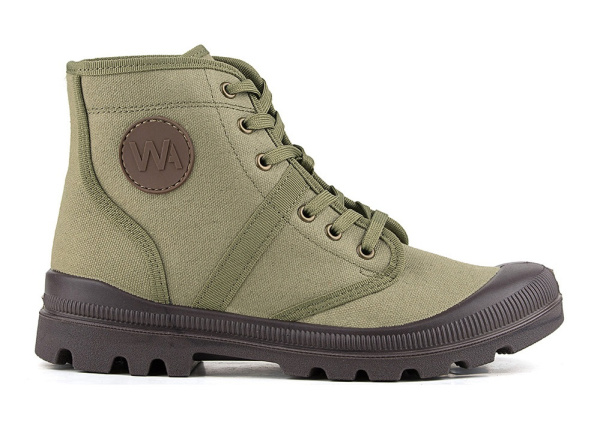 Кеды ЛИДЕР WG3-03-T ПУ (хаки)