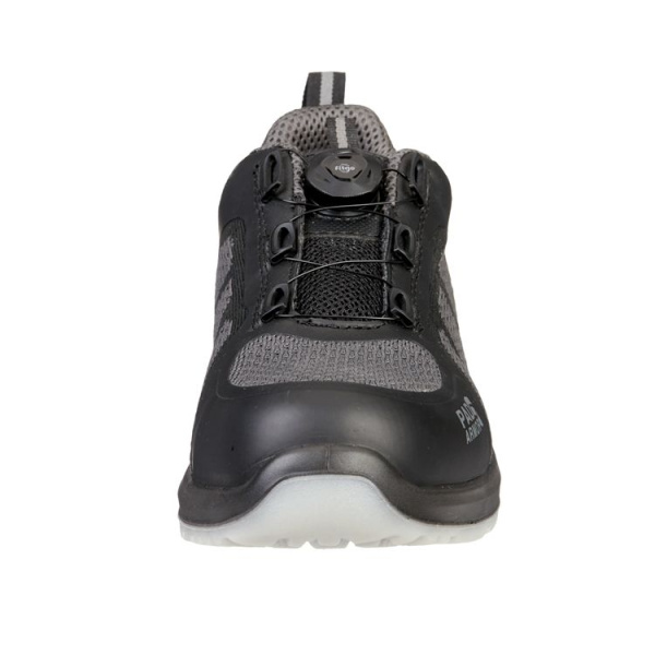 Полуботинки КАПЕР ПУ-ПУ быстрая шнуровка с КП (серый)