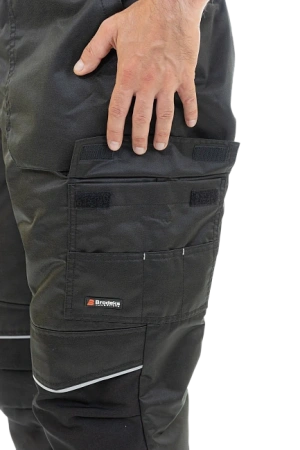 Полукомбинезон BRODEKS KW 403 зимний (черный)