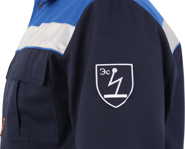 Костюм АНТИСТАТ с ПК (т.синий, васильковый)