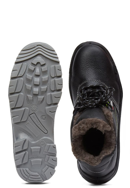 Ботинки РЕДГРЕЙ зимние ПУ/ТПУ с МП и АС (черный)