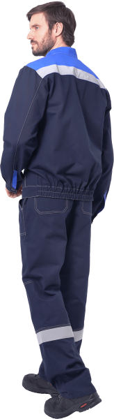 Костюм РАЦИОНАЛИЗАТОР с БР (т.синий/василёк)