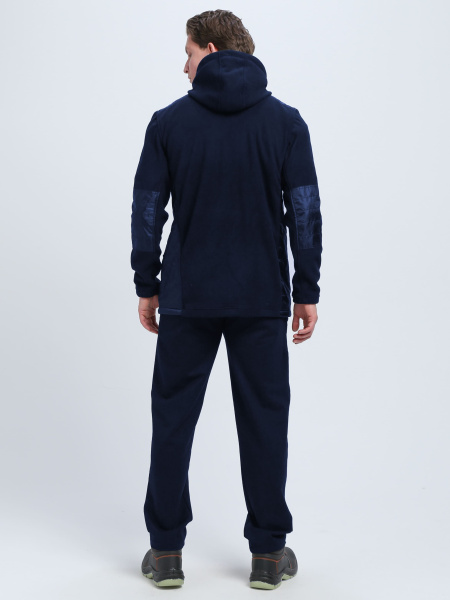 Куртка КЭМП флисовая с капюшоном (т.синий)