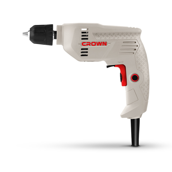 Дрель безударная CROWN CT10125C 300Вт 0-3800об/мин БЗП 0,8-6,5мм