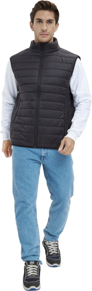 Жилет ДЕМИ стеганый зимний (чёрный)