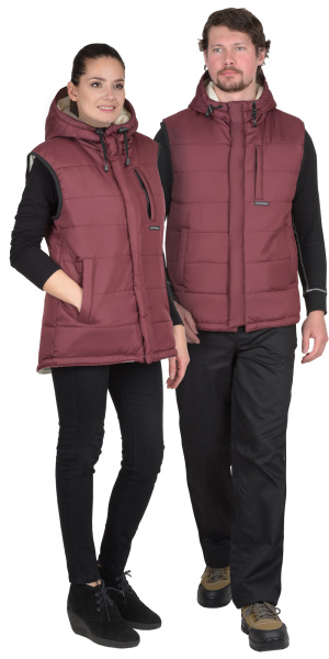 Жилет СИРИУС-ЗОДИАК (бордовый)