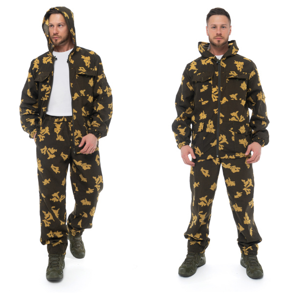 Костюм ПОГРАНИЧНИК с БР (кмф хаки/желтый)